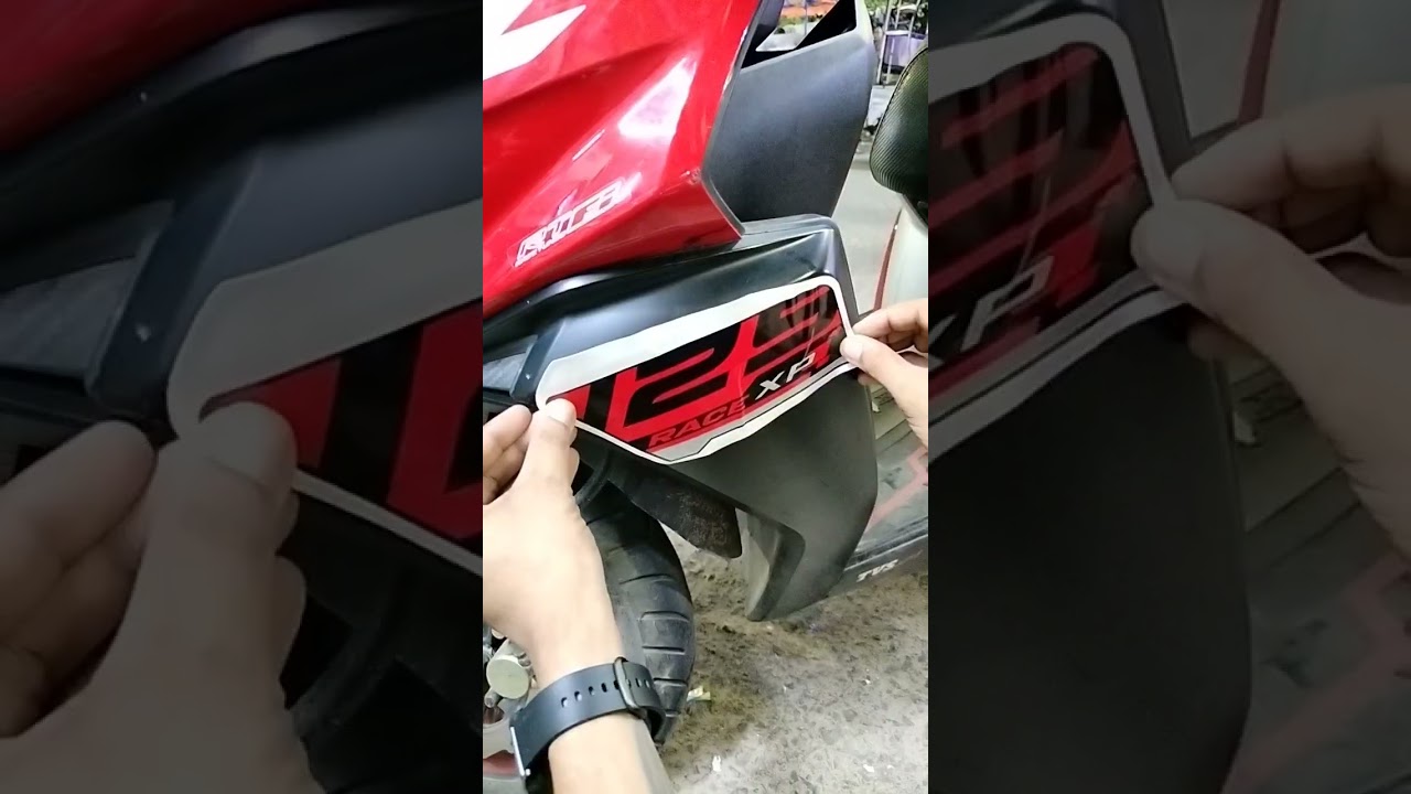 #TVS# NTORQ 125  graphics design sticker