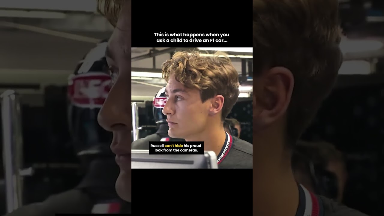 George Russell doesn't look happy about Kimi Antonelli in Formula 1