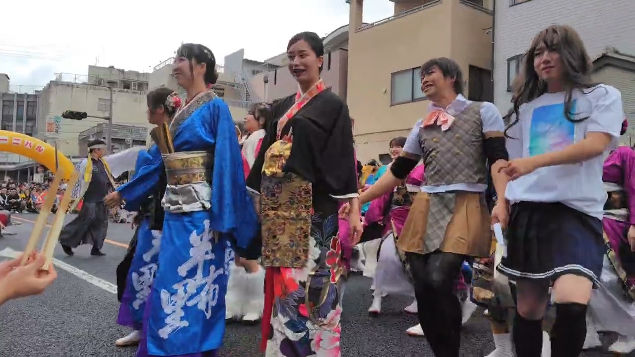 半布里　バサカニ 2025 バサラカーニバル 公園通線北会場 2025.12.14