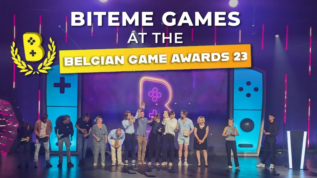 We went to the Belgian Game Awards!