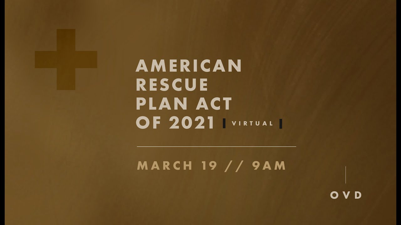American Rescue Plan Act of 2021