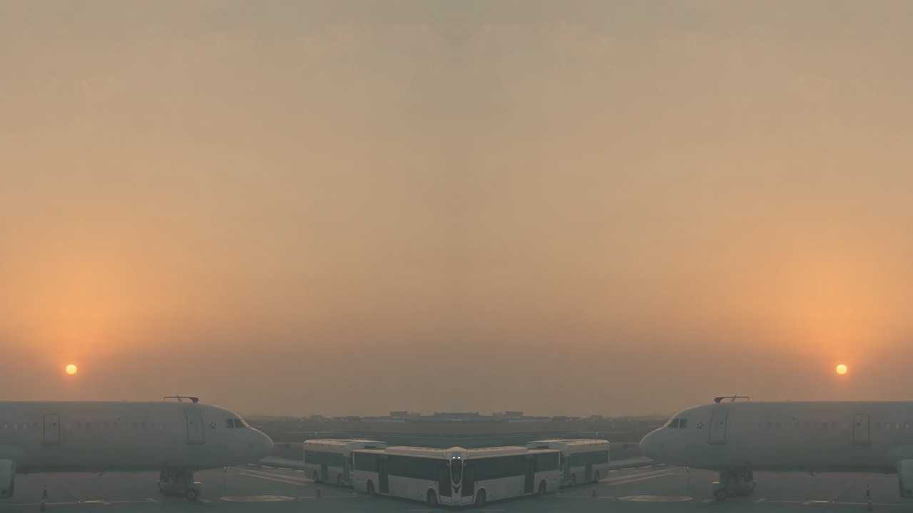 [playlist] 석양 아래 고요, 구름처럼 번지는 정적 | Here Lofi · Soft Static Sky