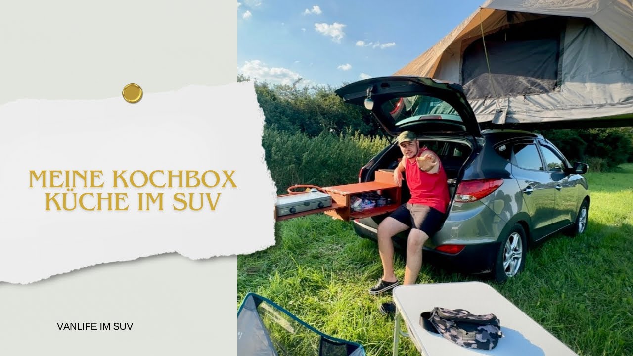 PERFEKTE CAMPINGK&Uuml;CHE F&Uuml;R DEN MIKRO CAMPER #trustfire #dachzelt #vanlife