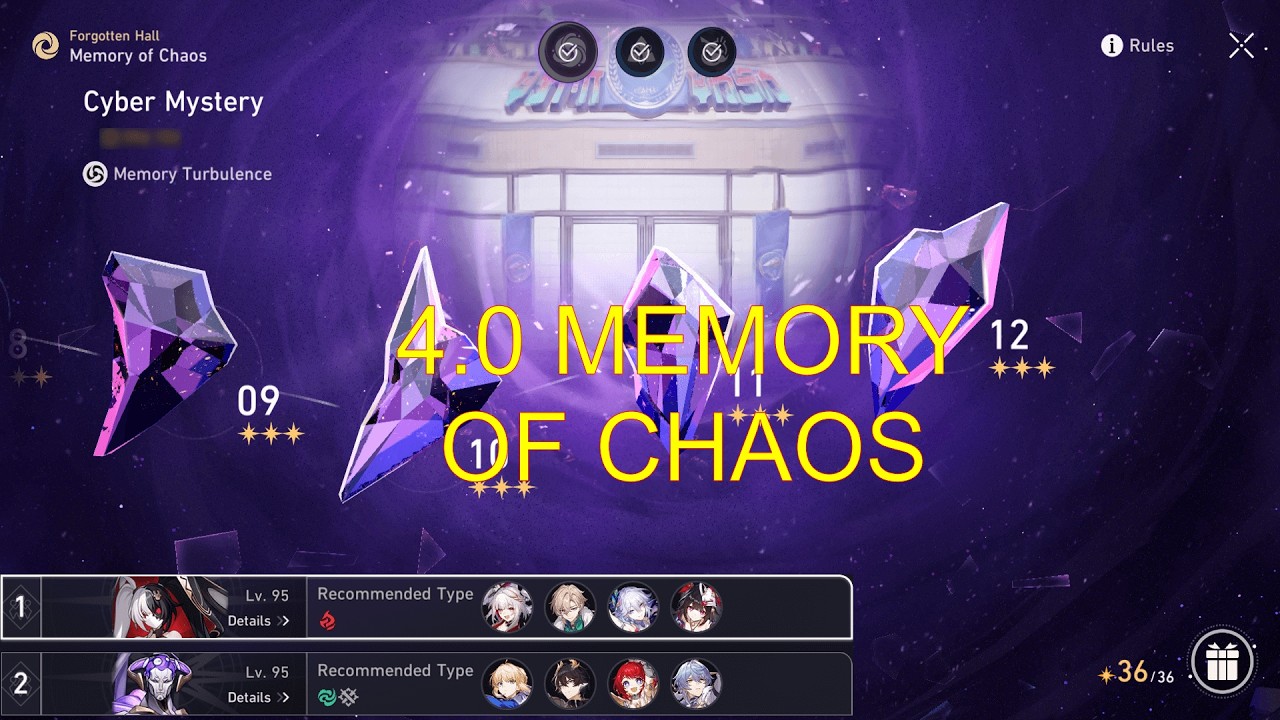 4.0 Memory of Chaos | Honkai: Star Rail