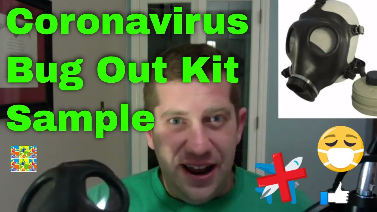 #Coronavirus #COVID19 Prepper Bug Out Kit Easy and Affordable Design by #kona2max #mikerose