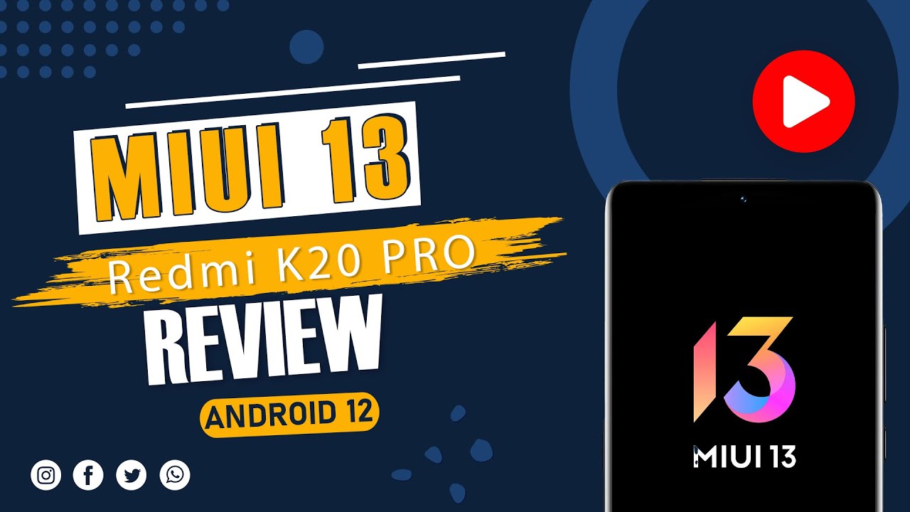 K20 Pro MIUI 13 With Android 12 Complete Review | Abhix ROG Edition | Features, Bugs & Benchmarks