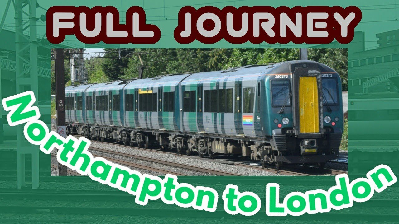 Northampton to London Euston***FULL JOURNEY***London Northwestern Railway 350 Desiro