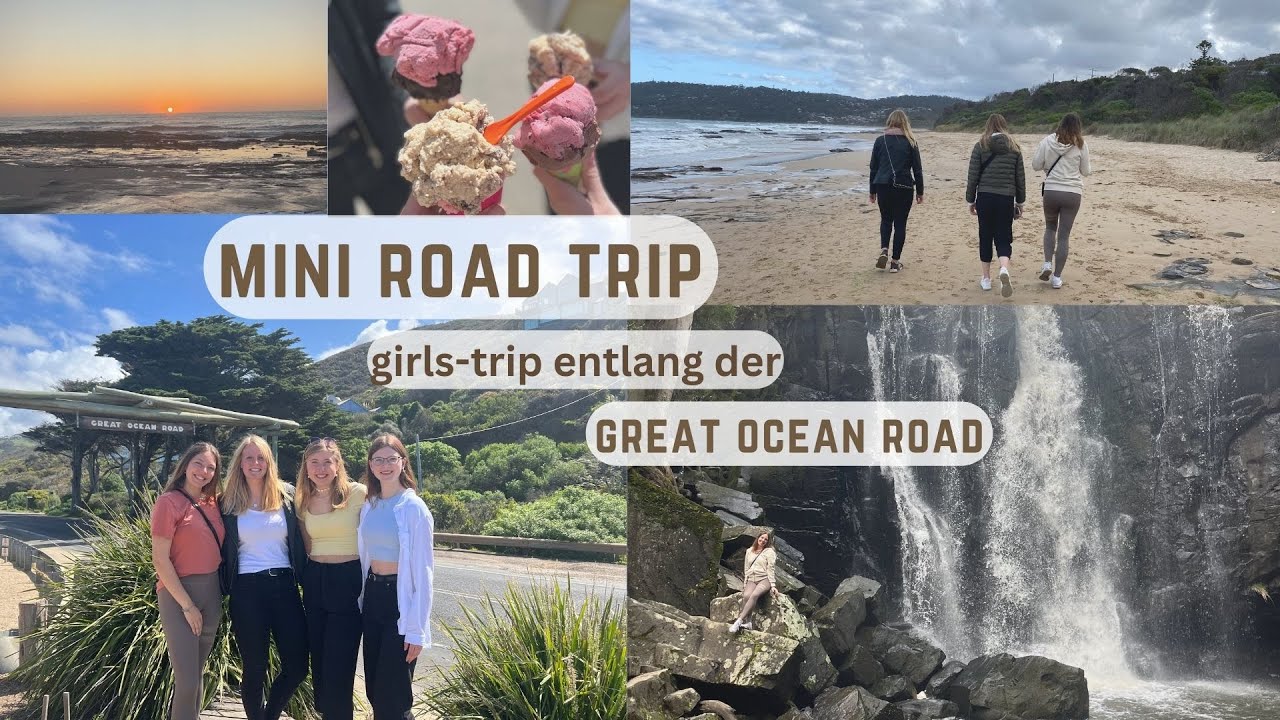 MINI ROADTRIP mit Freunden nach Lorne☀️ Wasserfälle, Sonne und Meer🇦🇺🦘