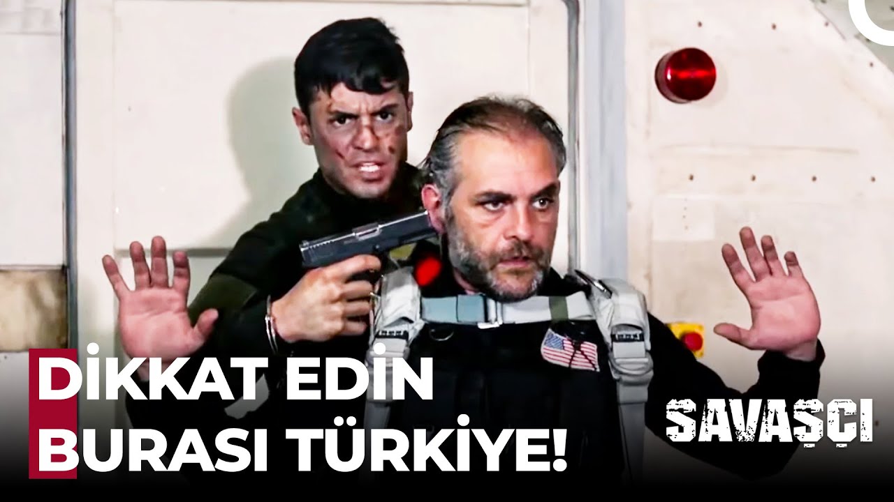Kağan Bozok Amerikan Uçağını Ele Geçirdi - Savaşçı