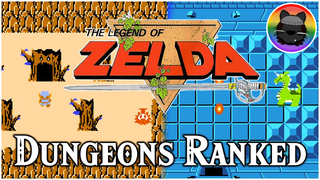 Ranking the Dungeons of The Legend of Zelda NES!