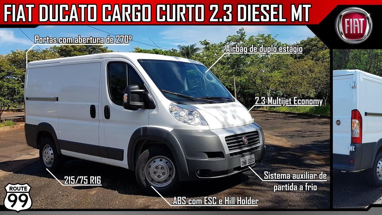 FIAT DUCATO CARGO CURTO 2.3 DIESEL MAIS BARATA QUE UMA FIAT TORO FLEX
