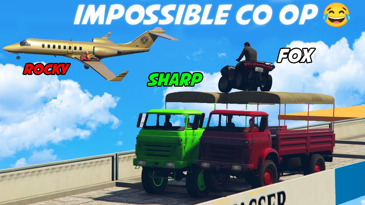 Can We Finish This CO OP ? | GTA 5 Online - Black FOX
