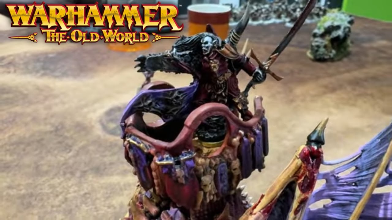 Warhammer the Old World Battle Report Vampires vs Dwarfs and more!