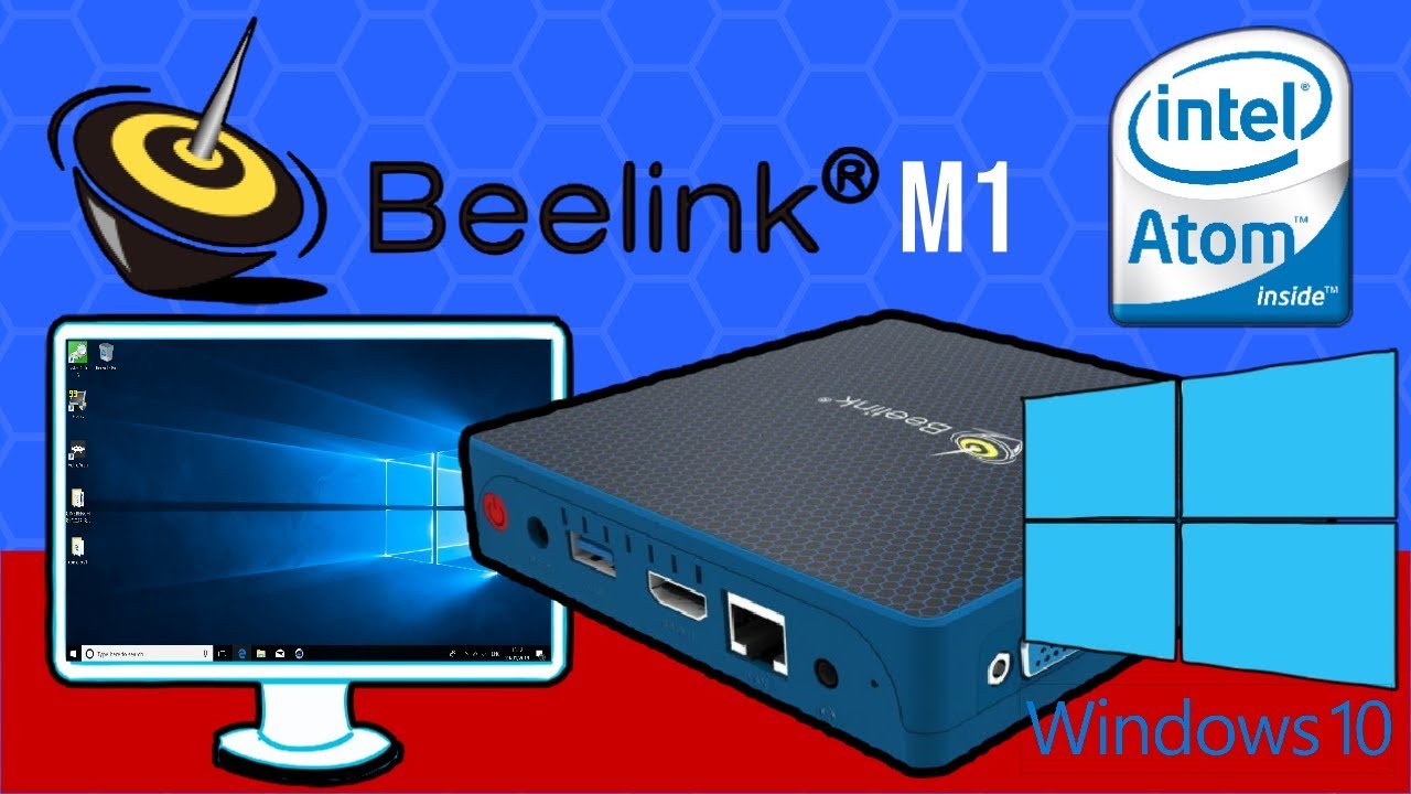 BEELINK M1 Windows 10 TV Box Review:Intel  Atom + 6GB + 64GB