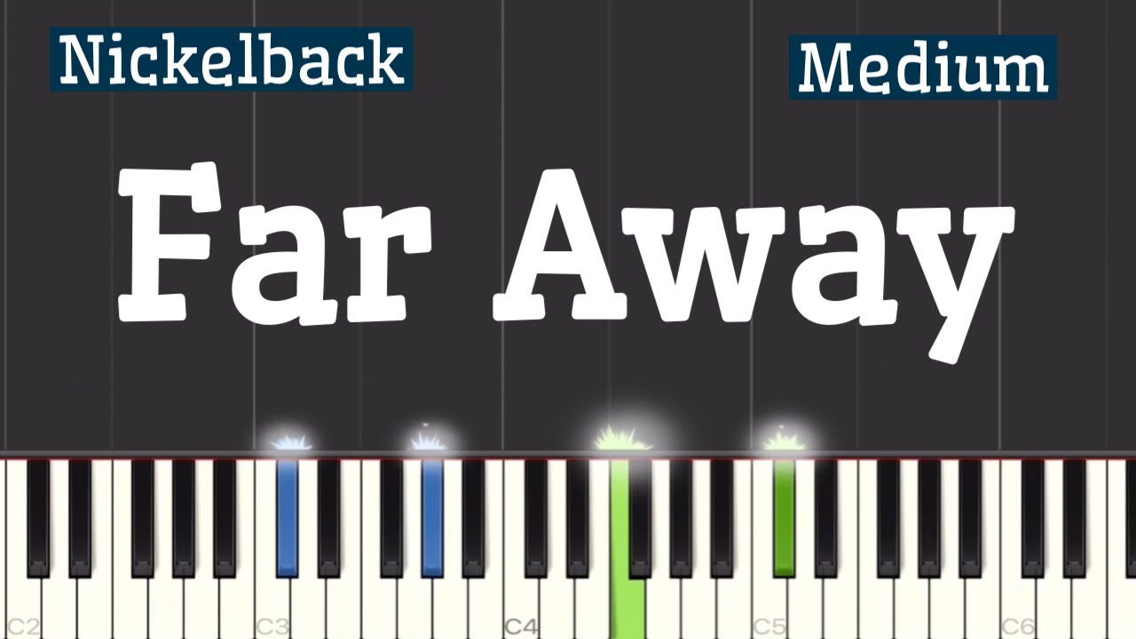 Nickelback - Far Away Piano Tutorial | Medium