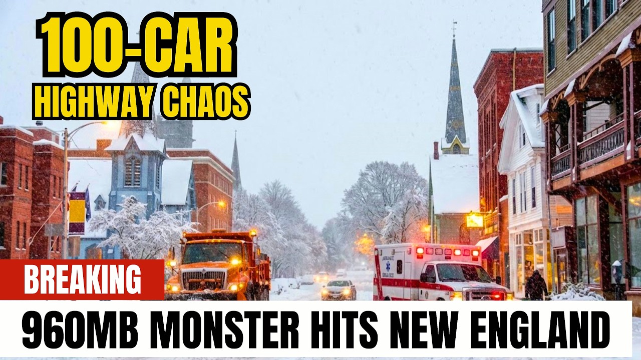 JUST IN: Deadly 960mb BOMB CYCLONE Targets East Coast! Valentine's Blizzard THREATENS 20 States