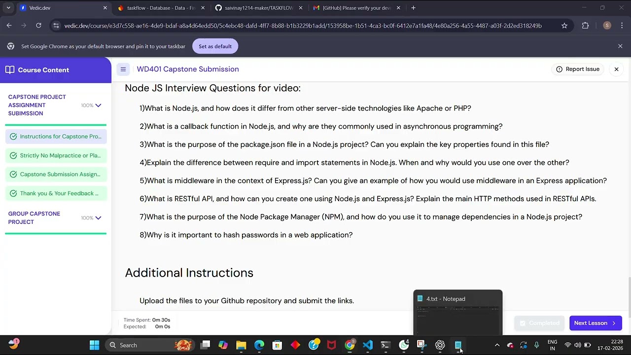 Questions with answers explaination