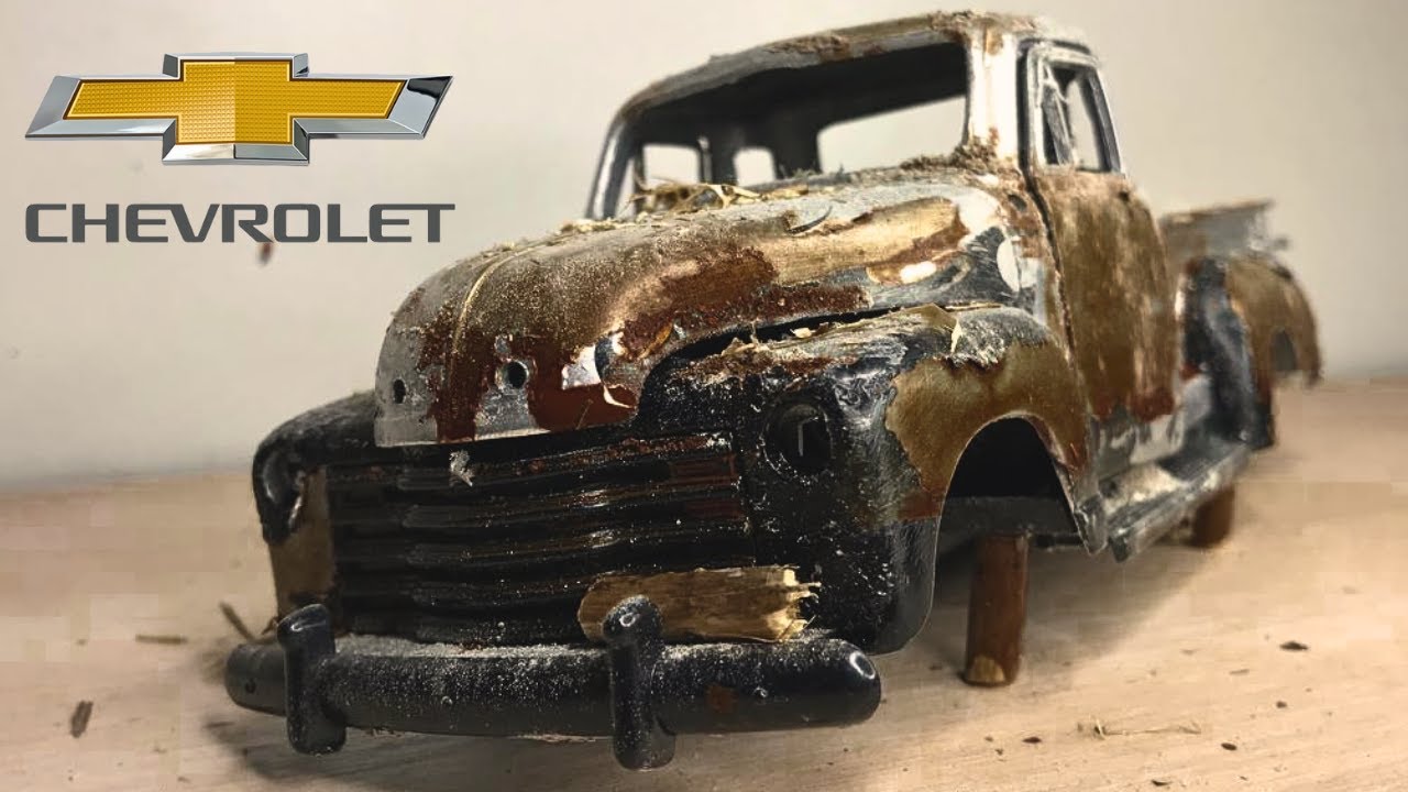 From a rust bucket to a beautiful car.Restoration Сhevrolet 1953