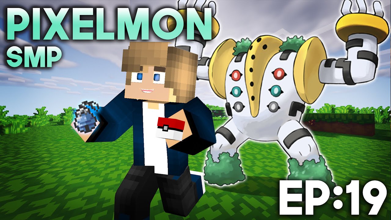 Capturing the Legendary Pokémon Regigigas in Pixelmon! Episode: 19