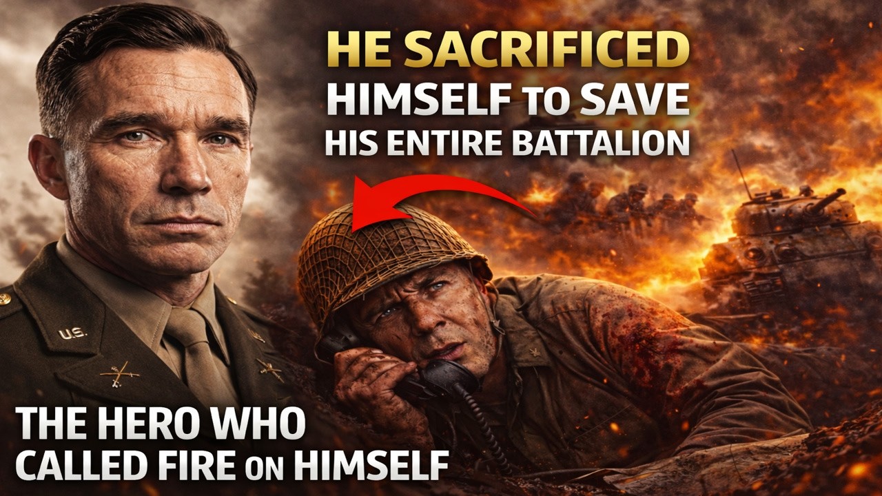 Encircled by 600 Germans | He Sacrificed Himself and Called Artillery on Himself to Save Everyone.