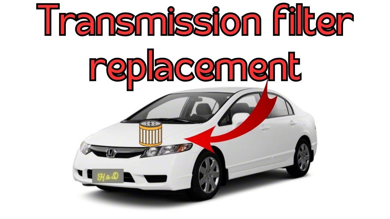 Замена фильтра трансмиссии Honda Civic 2008 года