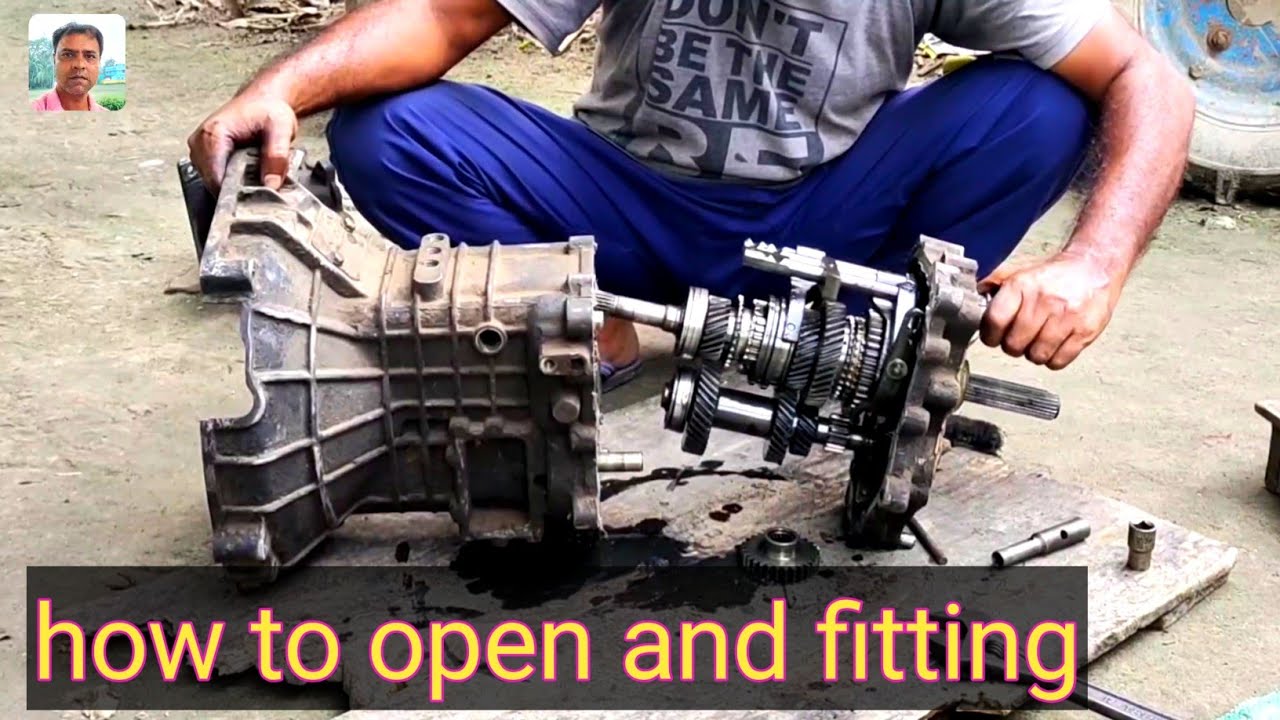 How to Open TaTa 107 Gearbox 