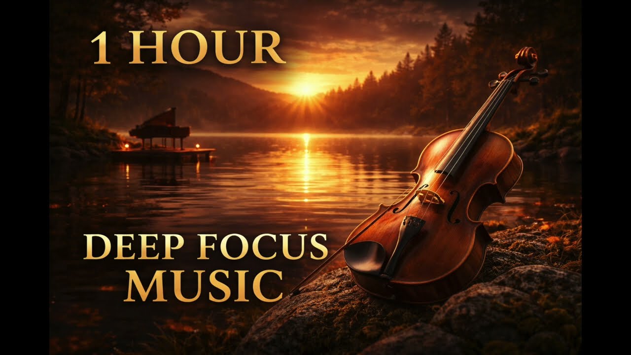 1 Hour Deep Focus Music for Work & Study | Violin & String Ensemble - The Resonance