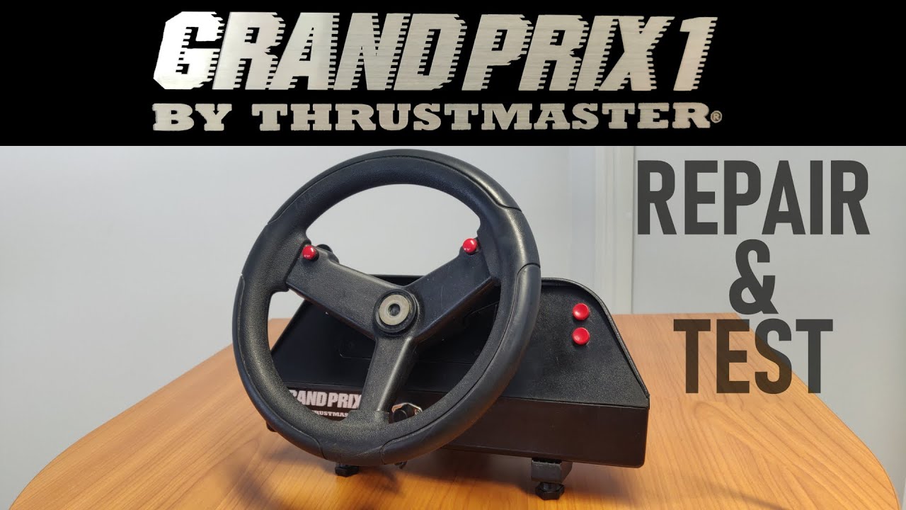 Thrustmaster Grand Prix 1 - Repair & Test (With Grand Prix 2)