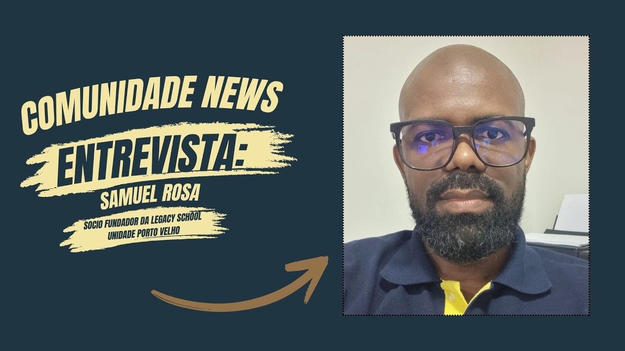 Comunidade News: Samuel Rosa fala sobre educação intercultural e gestão escolar em Porto Velho