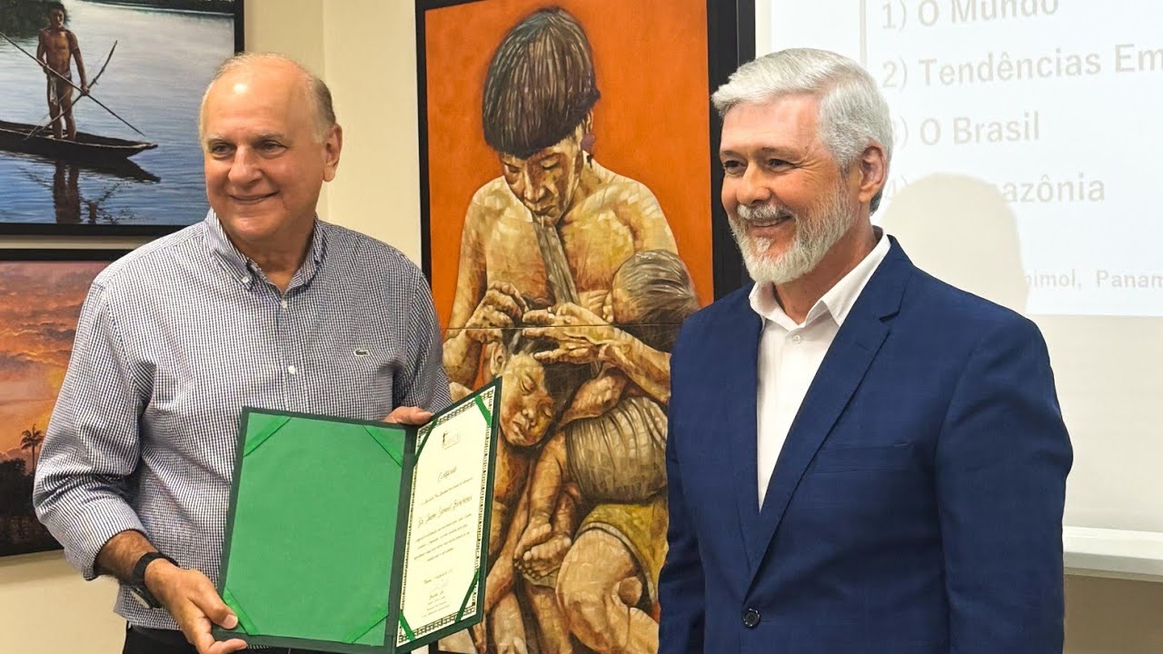 PanAmazônia - palestra de Jaime Benchimol sobre cenário econômico e empresarial para 2026.