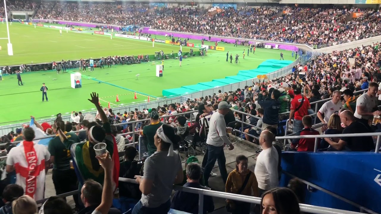 ★RWC2019最後のカラオケ★決勝イングランドvs南アフリカ・スイートキャロライン？カントリーロード？どっちにする？/Englamd vs South Africa.Karaoke time