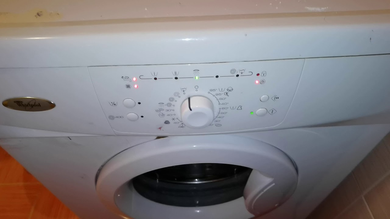 ❌ Whirlpool AWOD 3080 800RPM ❌ Test mode❌ Auto Test ❌