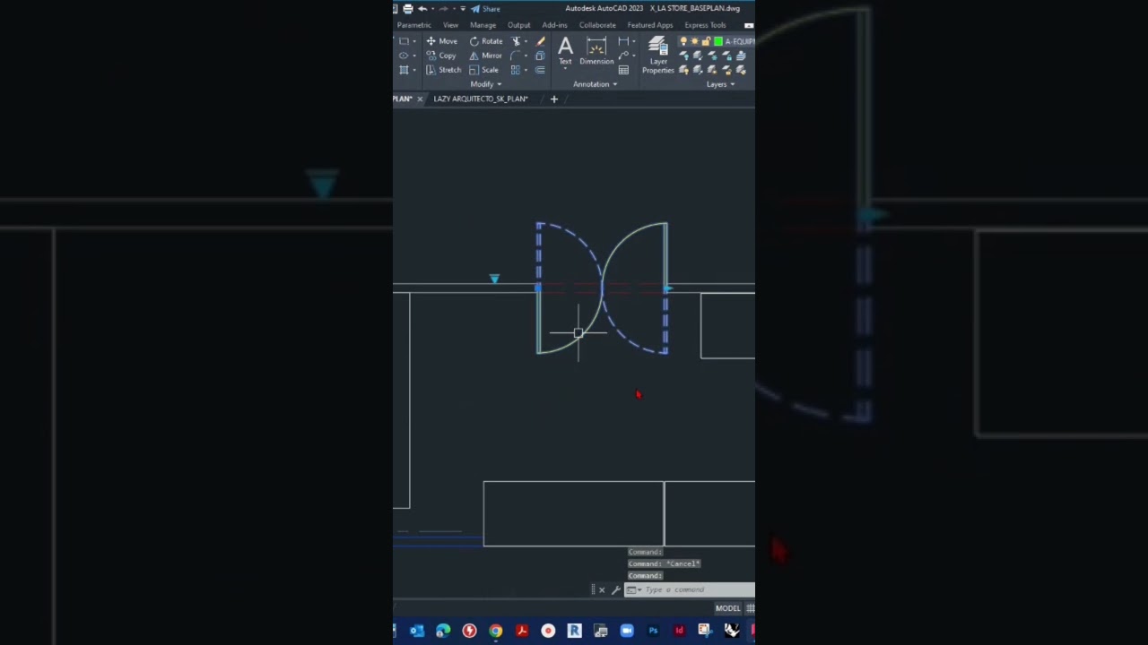 Autocad test for job interview #4