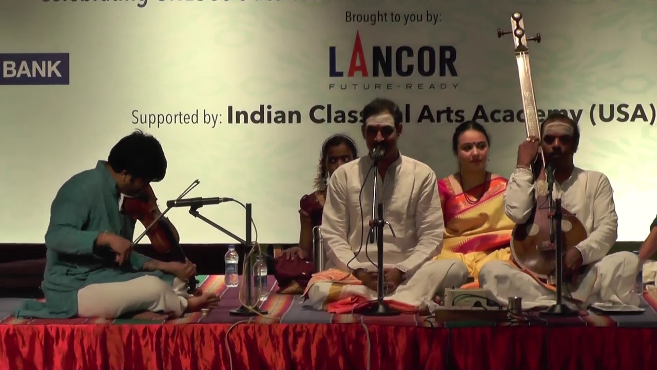 Malladi Brothers  lCarnatic Vocal  l Global Heritage Music Fest 2017 l Web Streaming
