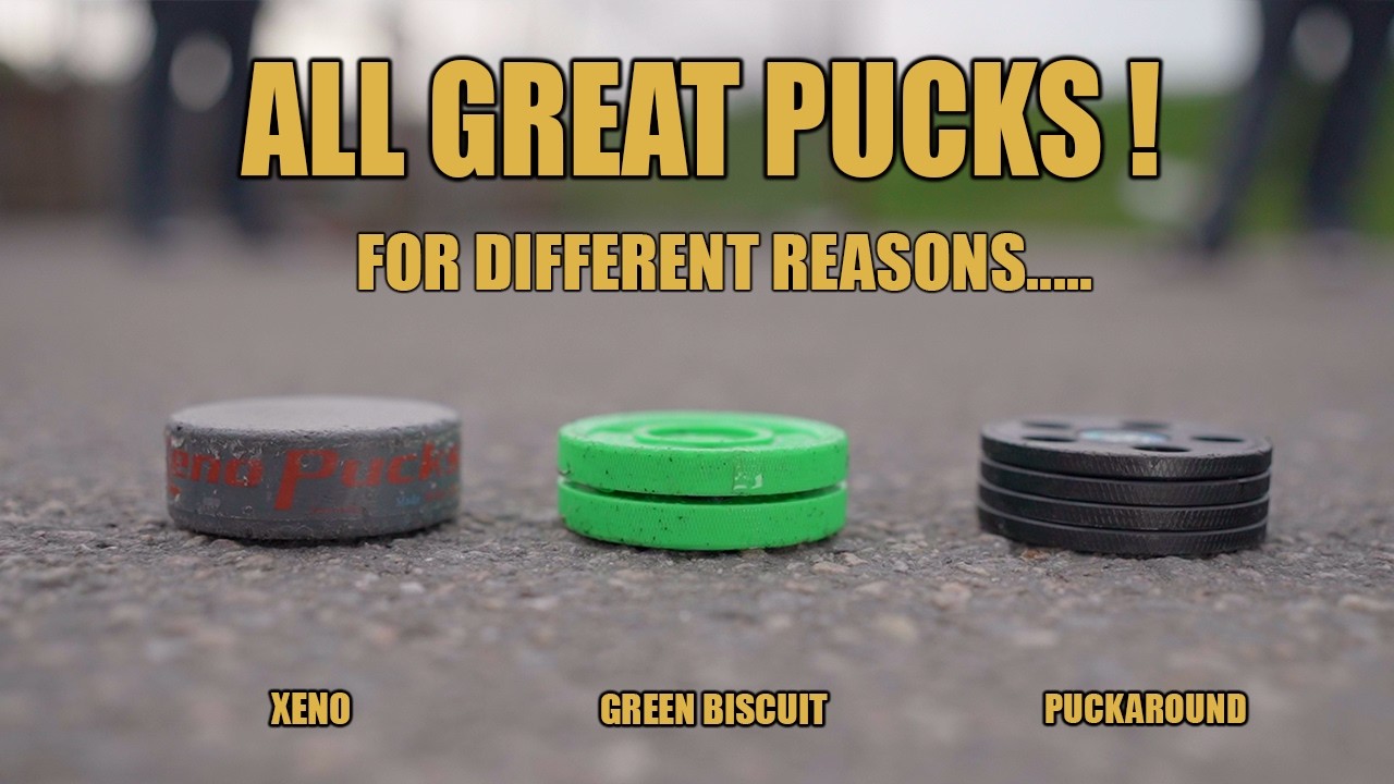 Лучшие шайбы года для нехоккея на льду &mdash; Green Biscuit против Xeno Puck против PUCKAROUND