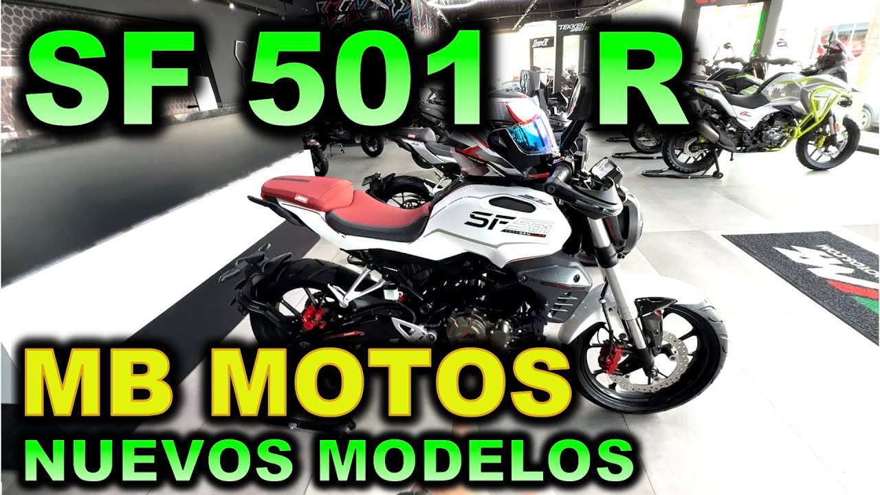 Nuevas MB Motos Sf501 R 300 2025😱  y todos sus modelos Las conocías? Vale la Pena?