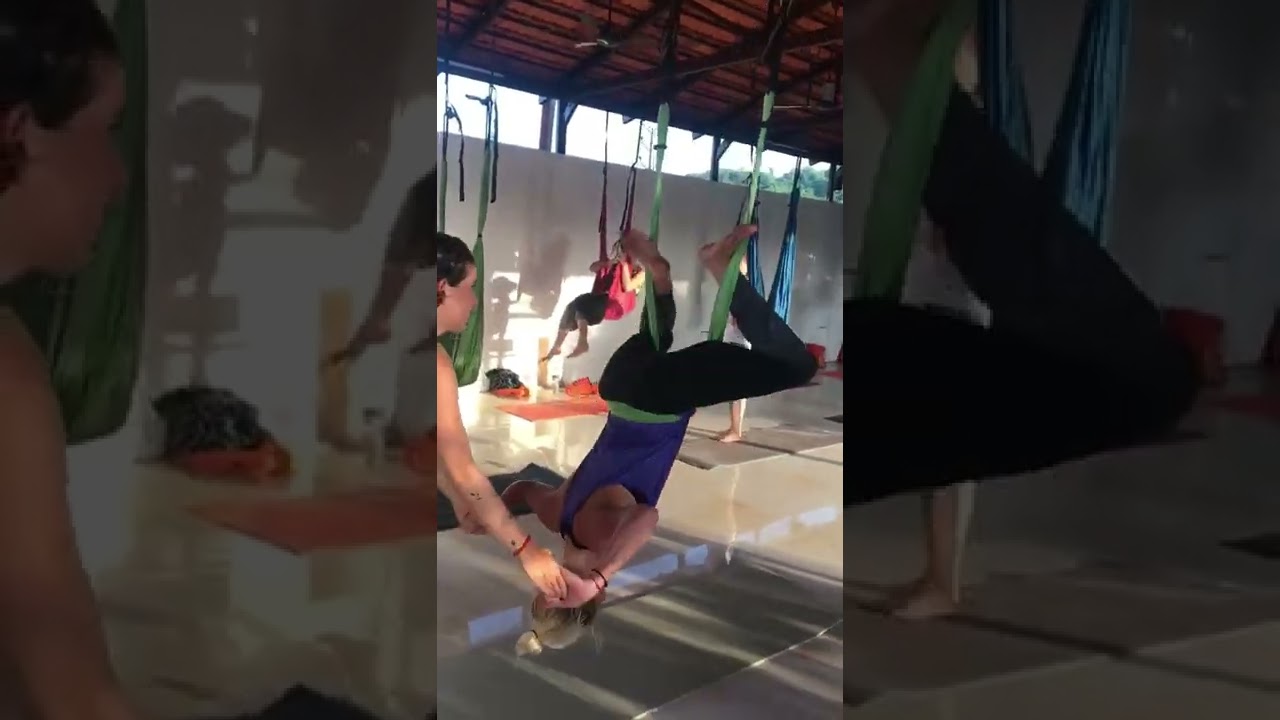 1st day #aerial #yoga #teacher training