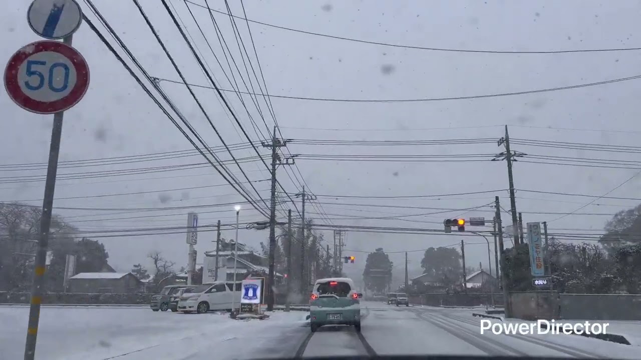 #09 雪降る白銀の通り道