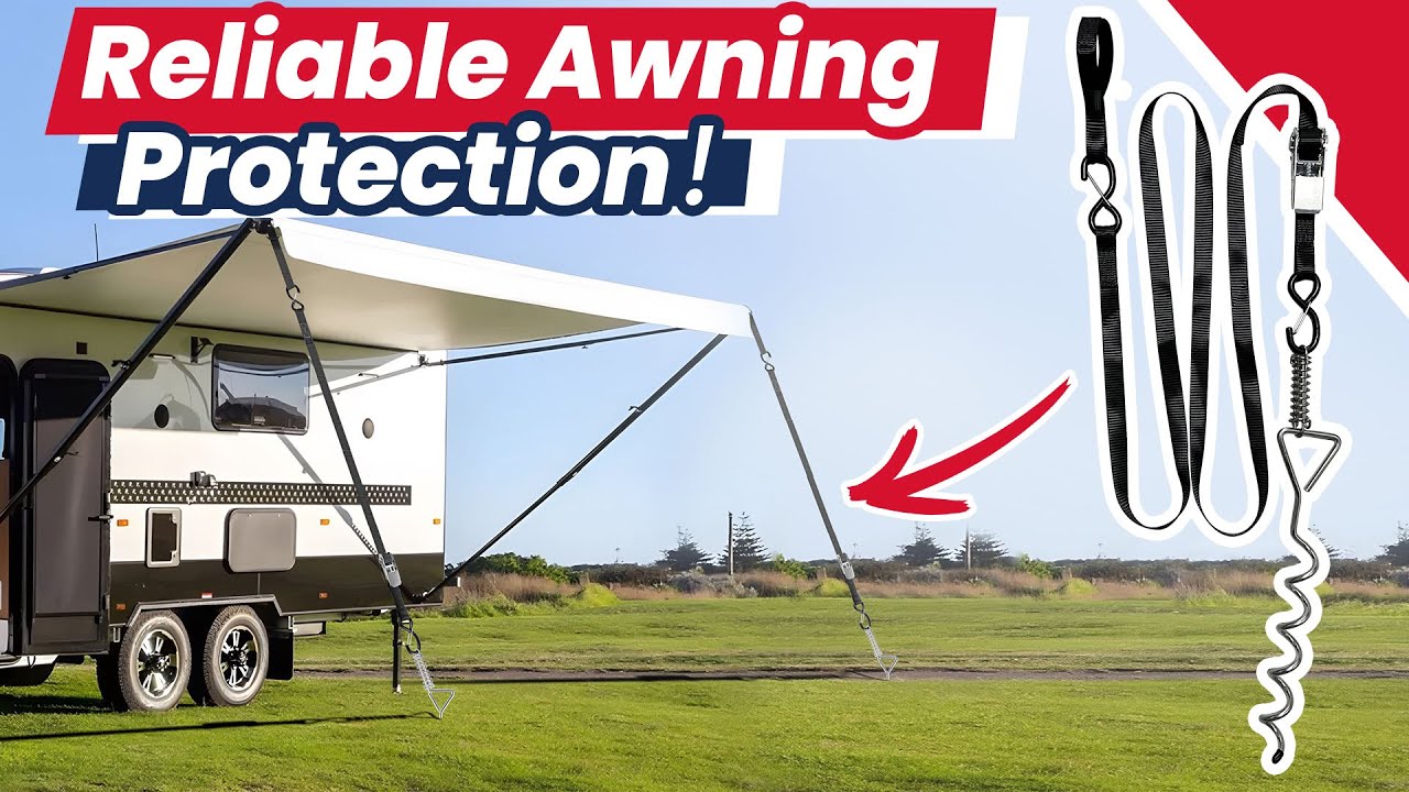 This RV Awning Hack Could Save You Hundreds 💨🔥 | Must-Have Tie Down Kit!