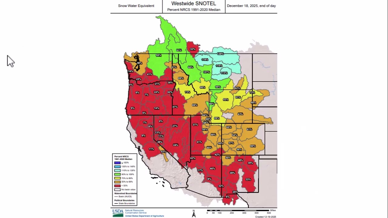 Public Lands Council Weekly Weather Update 01/10/2026