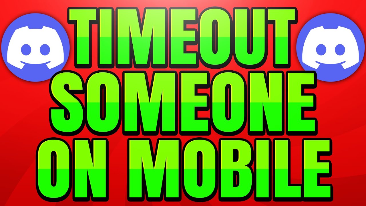 How to Timeout Someone on Discord Mobile