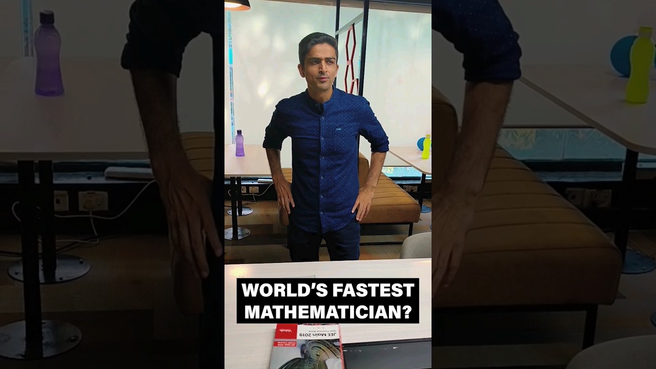 World's Fastest Mathematician?? Arvind Kalia | Vedantu 