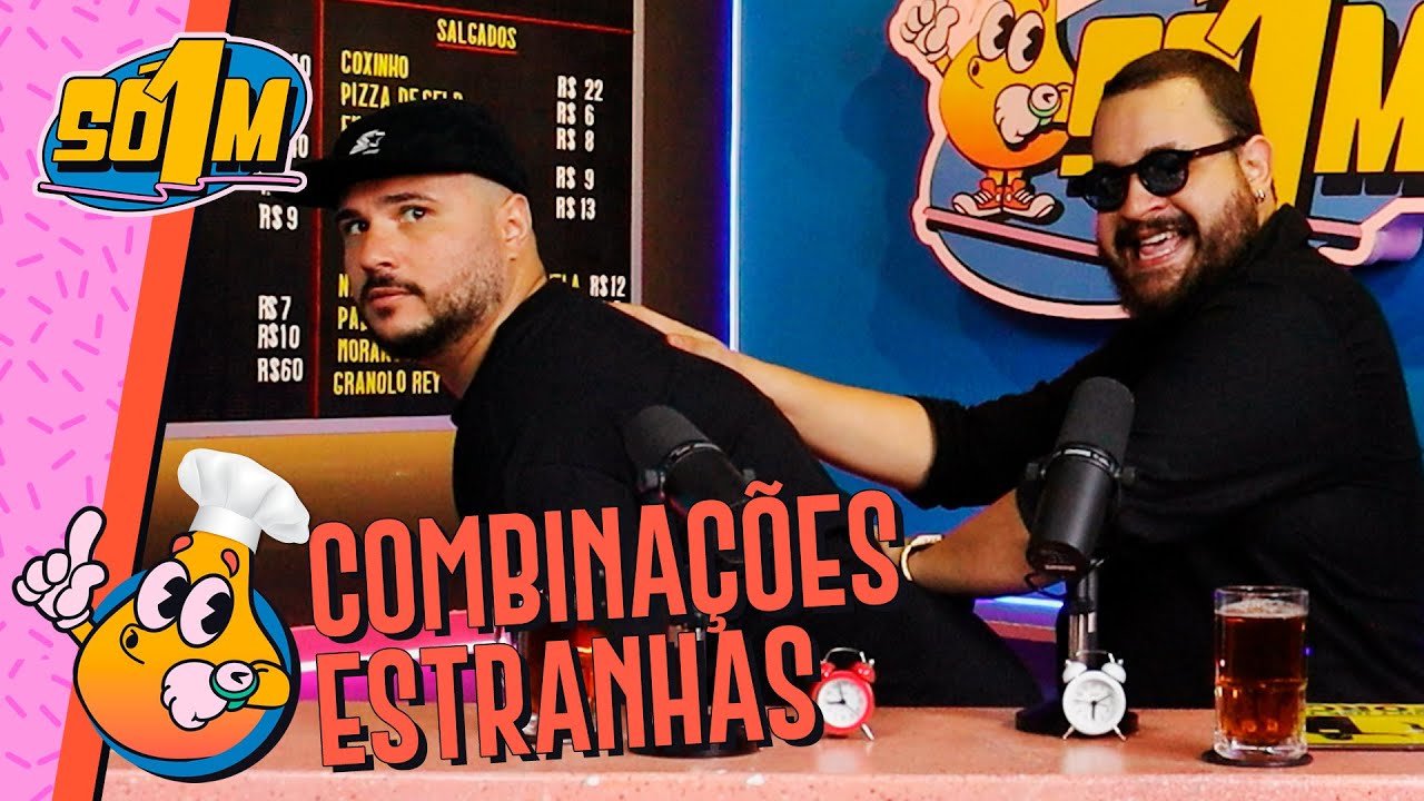 PROVANDO AS COMBINA&Ccedil;&Otilde;ES MAIS ESTRANHAS DO MUNDO| S&oacute; 1 Minutinho