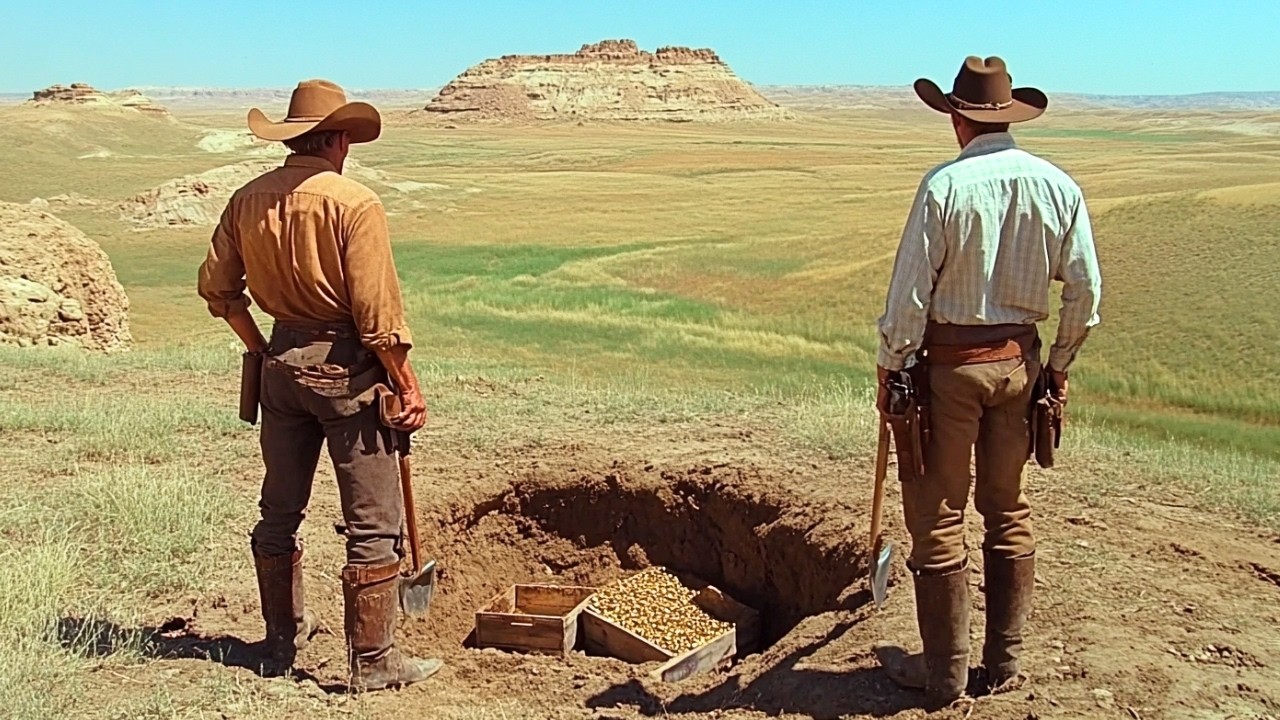 Best Old Western Movie | Two cowboys set out in search of a treasure hidden in the Wild West