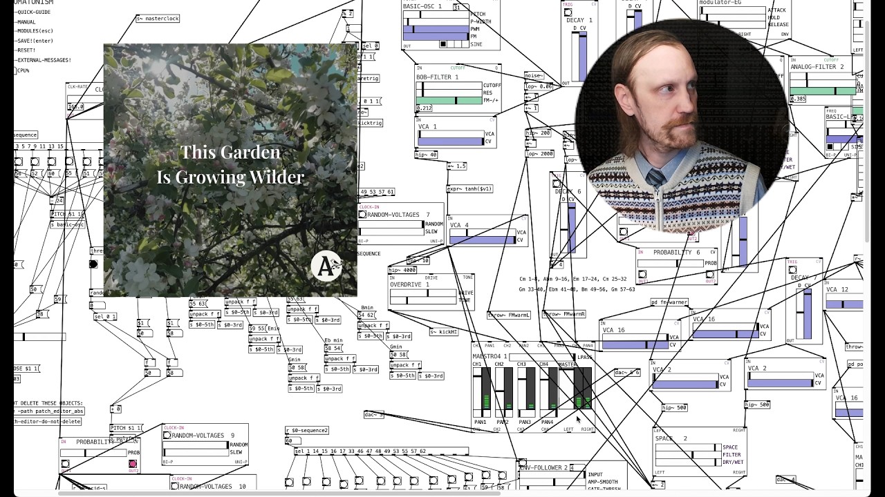 Behind The Patch: minor3rdacid – Generative Patch in Pure Data
