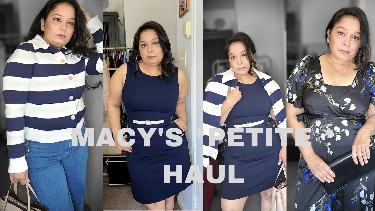 My MACY'S *PETITE* HAUL | COLLECTION 2023  | 