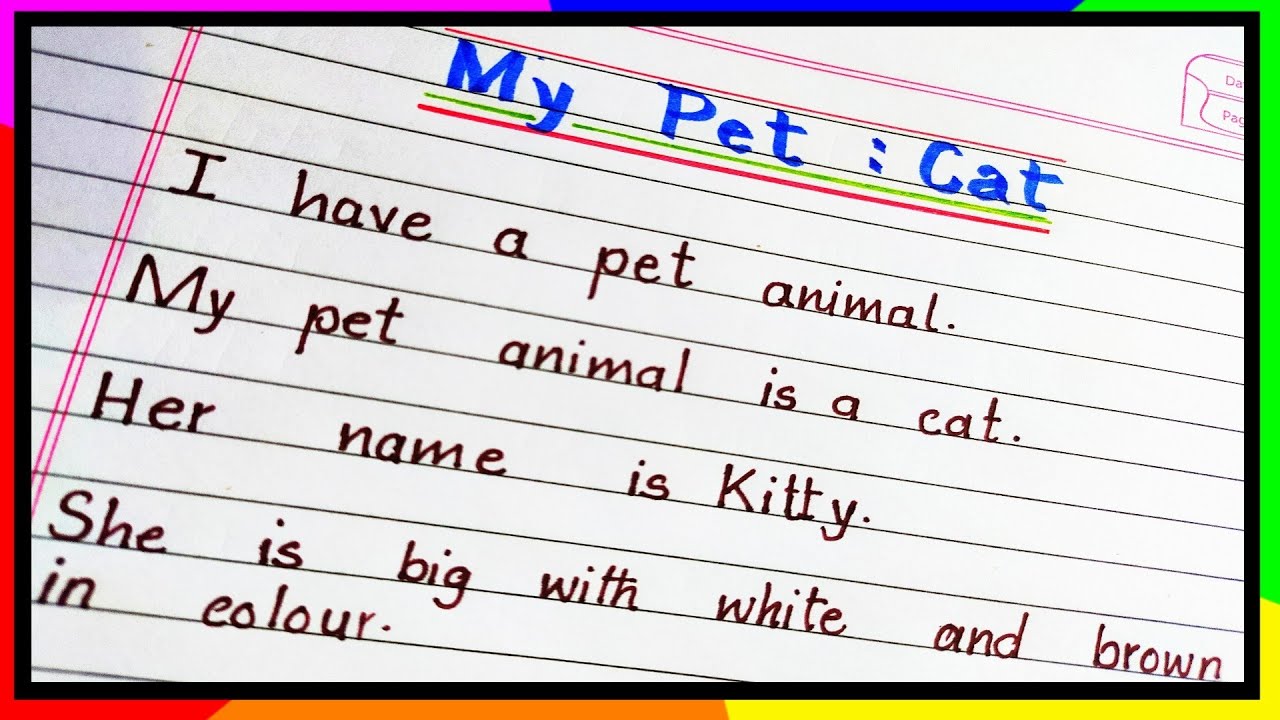 Essay on Cat in english