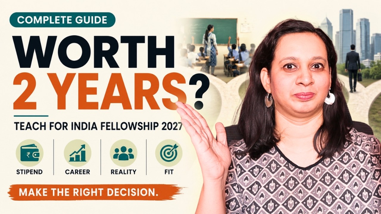 Teach For India Fellowship 2027: Is It Worth 2 Years??