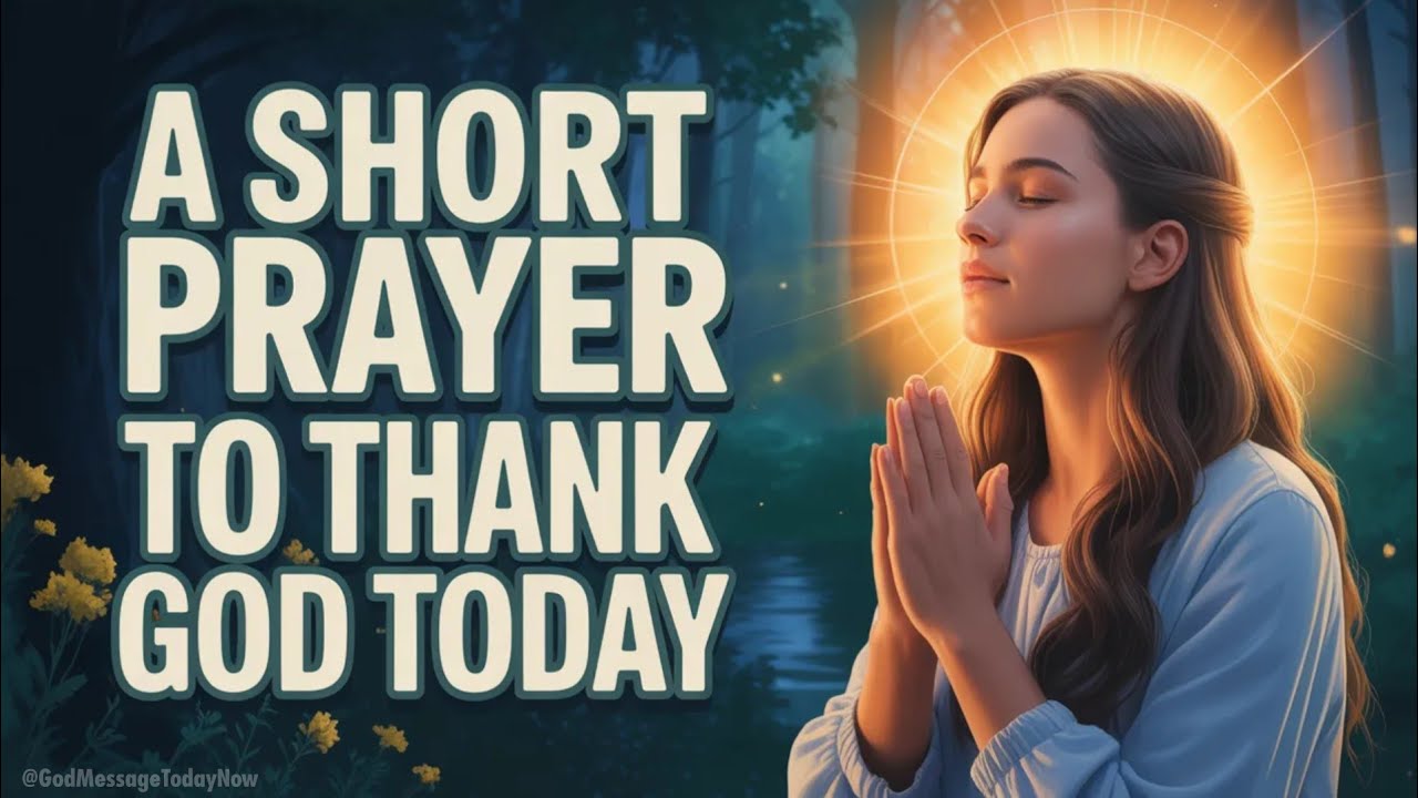 This Morning Prayer Will Help You 🙏 | Thank God for Everything and Fill Your Heart with Peace