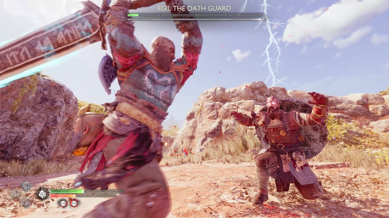KRATOS versus EGIL THE OATH GUARD | God of War Ragnarok